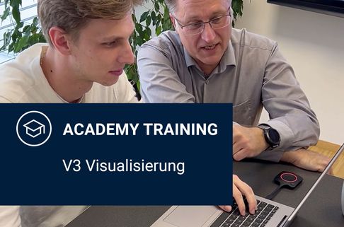 Creation and handling of the CODESYS V3 Visualization.