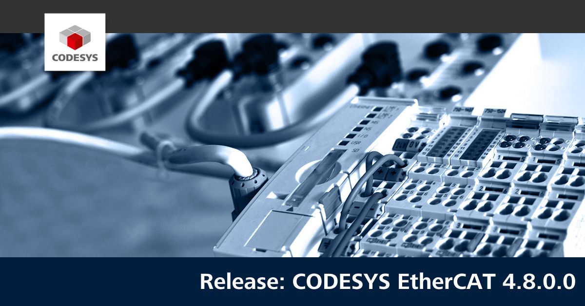 Release CODESYS EtherCAT 4.8.0.0