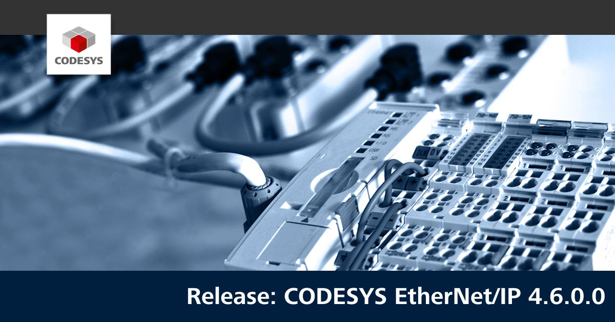 Release CODESYS EtherNet/IP 4.6.0.0