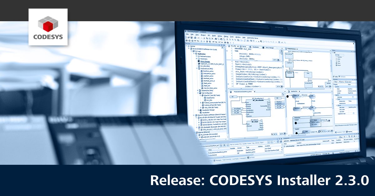 Release CODESYS Installer 2.3.0