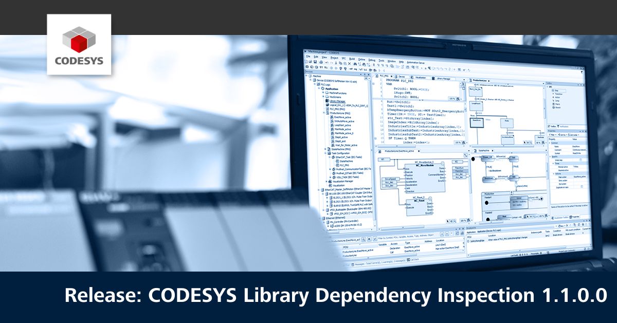 CODESYS Release Library Dependency Inspection 1.1.0.0