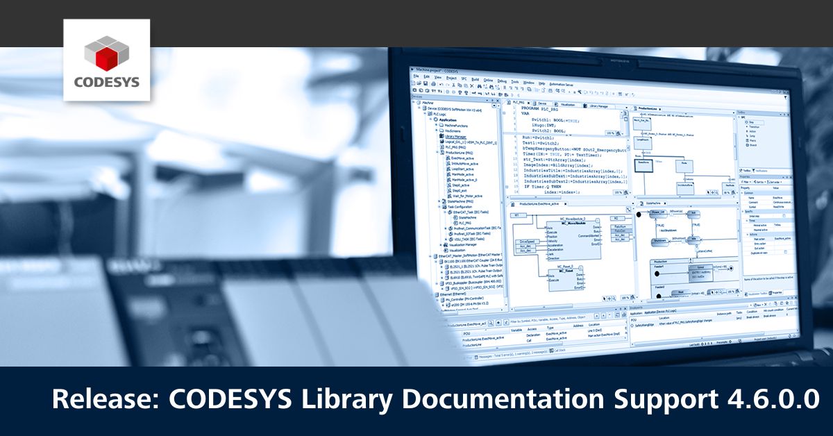 Release CODESYS Library Documentation Support 4.6.0.0