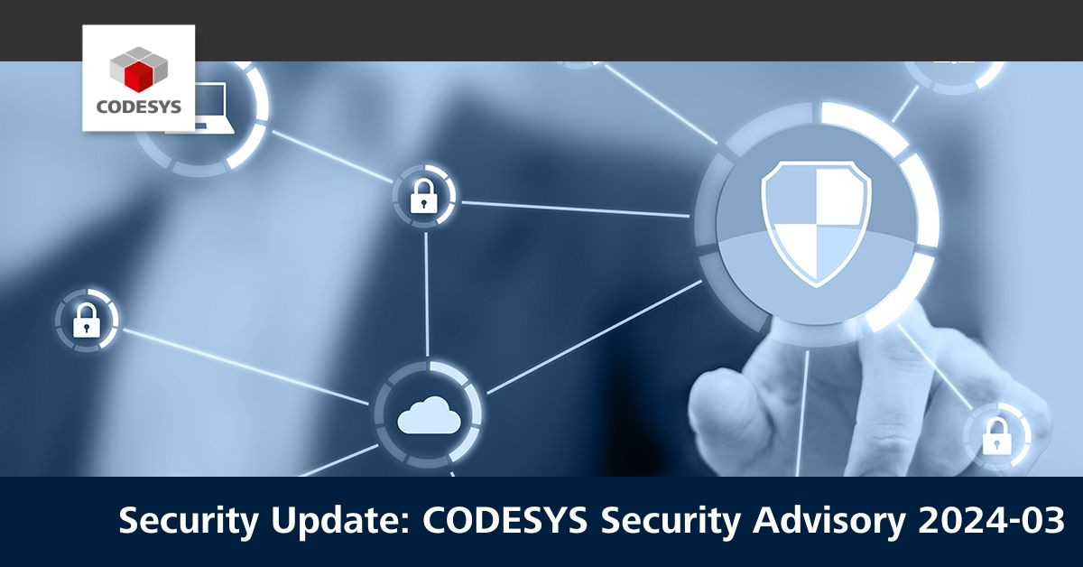 CODESYS Security Update 2024-03